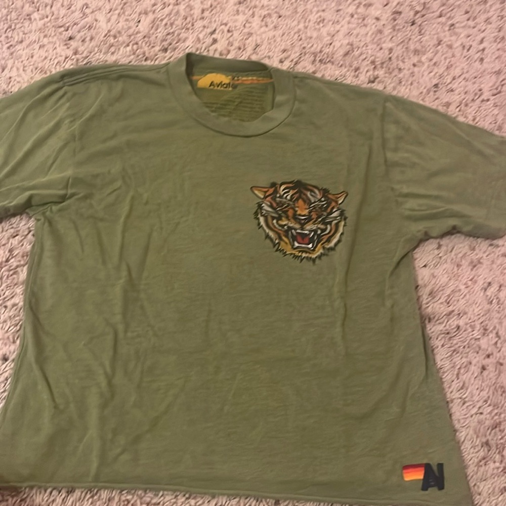 green tiger AV shirt